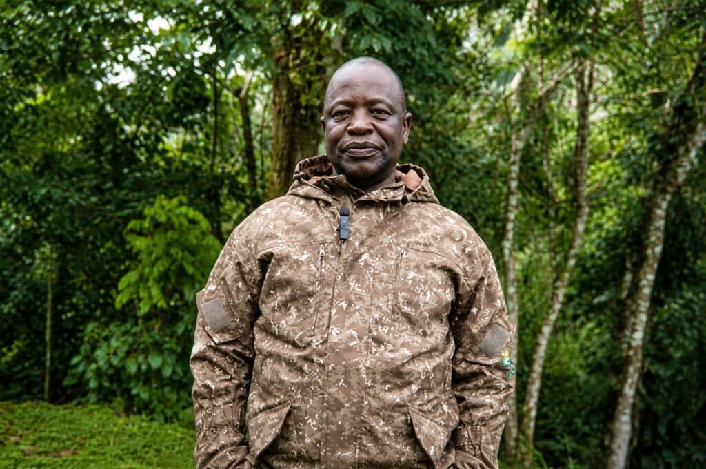 Richard Kigenyi, Senior Warden and Project Manager of Kibale Forest Restoration Project